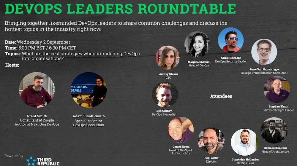 DevOps Roundtable 4, 2020